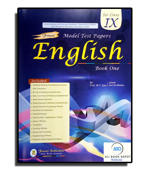 Adamjee Notes For Class 9 English