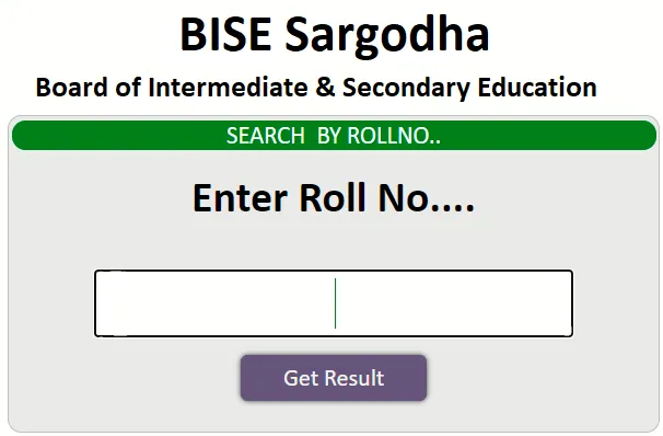 11th Class Result Sargodha Board